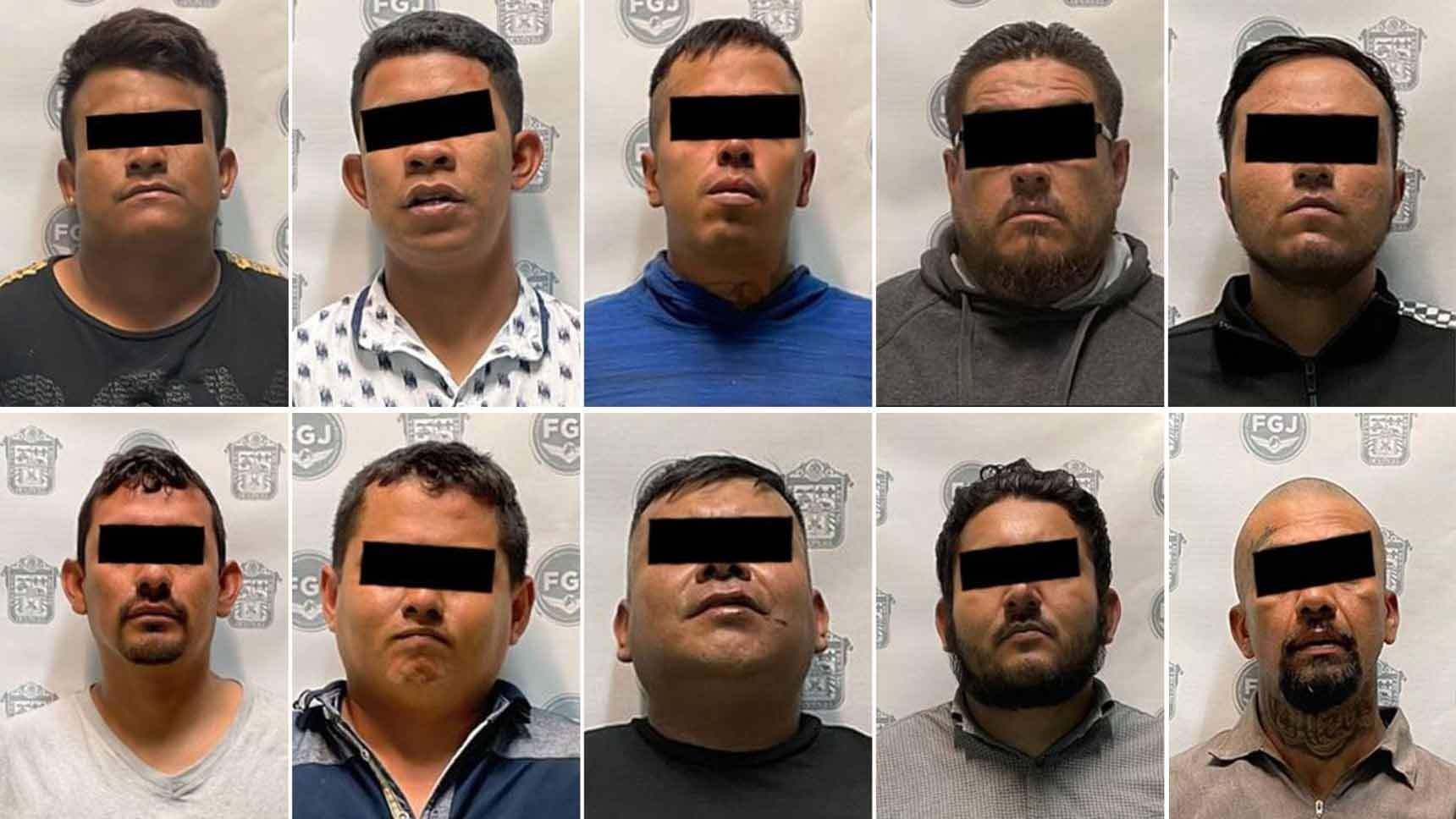 Detienen a Once Sujetos que Intentaron Robar un Cajero Automático en Chimalhuacán