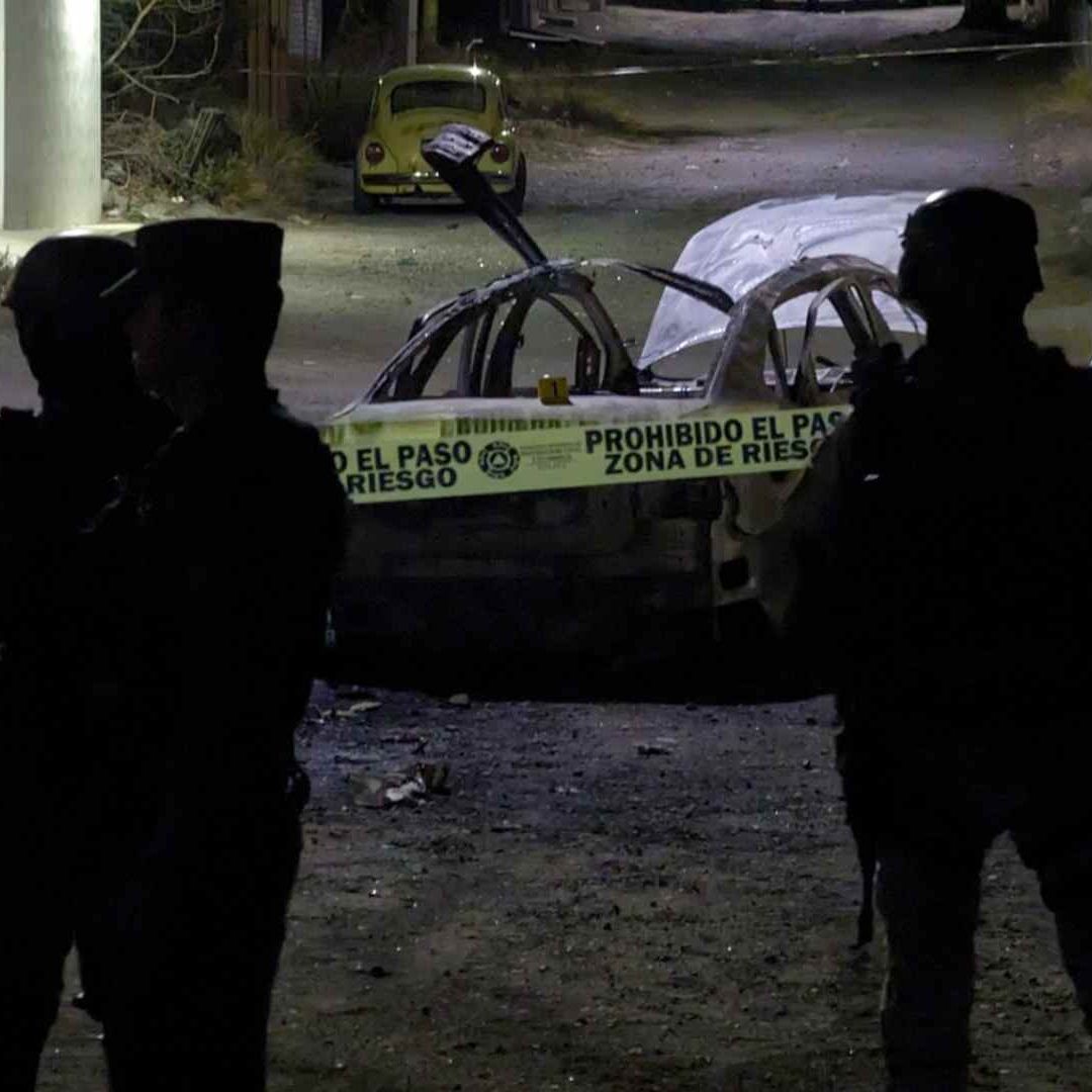 Ataque con coche bomba en Calaya, Guanajuato