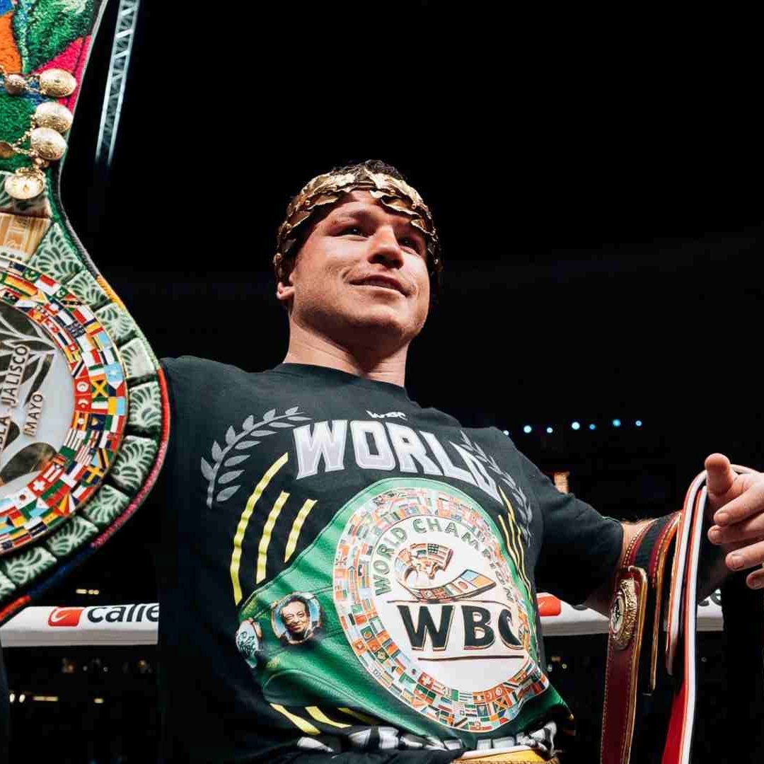 Saúl Canelo Álvarez, campeón de peso supermediano