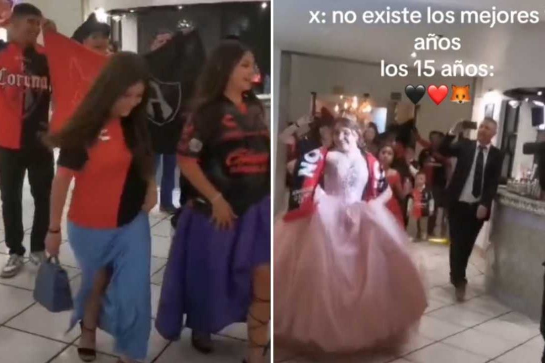 Quinceañera celebra con fiesta temática del Atlas