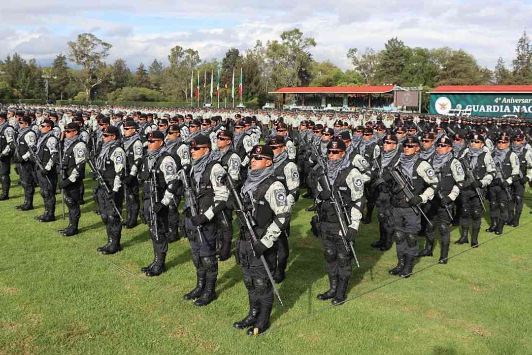 AMLO celebra el cuarto aniversario de la Guardia Nacional