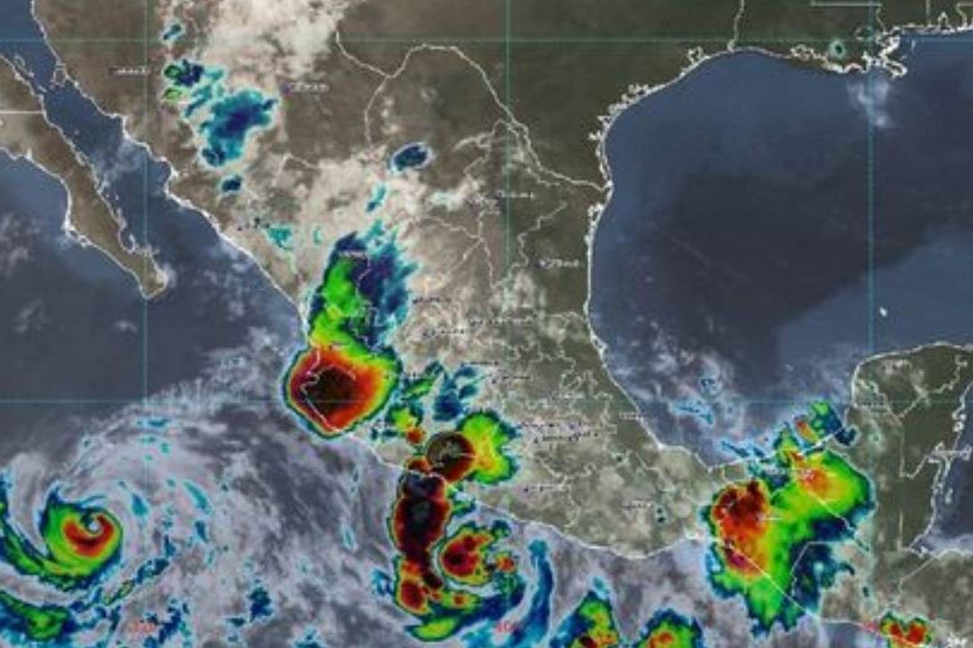 La tormenta tropical “Beatriz” se intensificó y se convirtió en Huracán Categoría 1