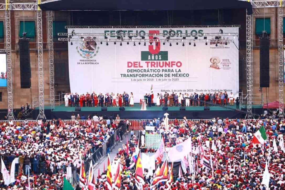 AMLO Fest 2023 en el Zócalo de CDMX