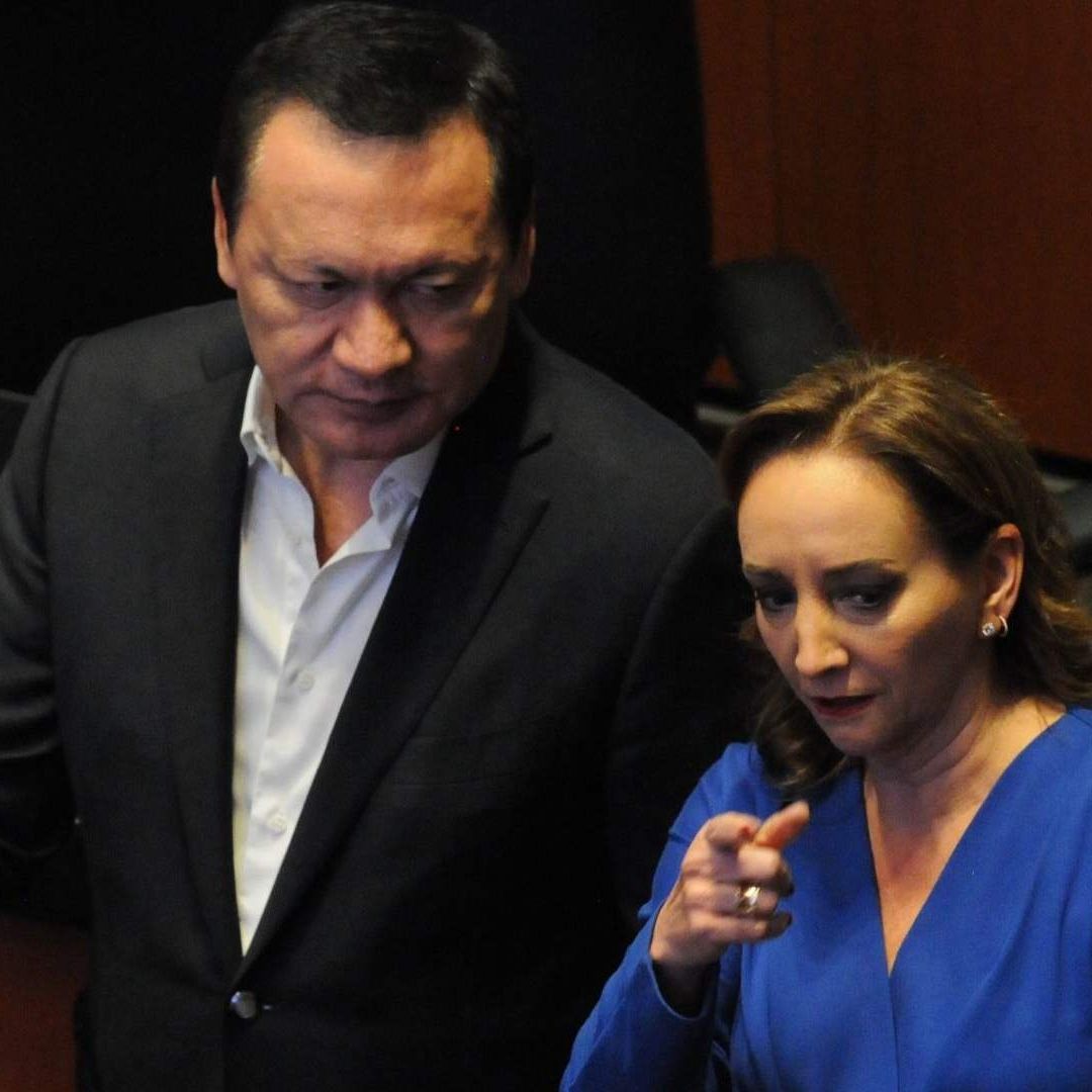 Miguel Ángel Osorio Chong y Claudia Ruiz Massieu