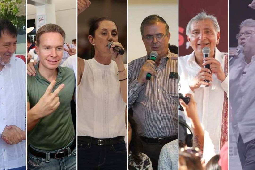 Aspirantes a la coordinación de la Defensa de la Transformación de Morena