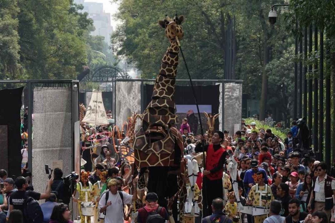 Se llevó a cabo el Desfile Cultural de los cien años del Zoológico de Chapultepec