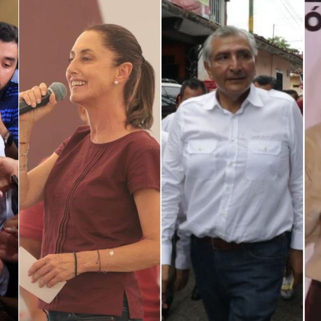 Aspirantes a la coordinación de la Defensa de la Transformación de Morena.