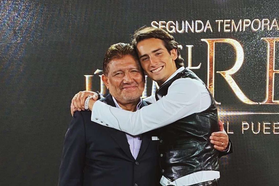 Juan Osorio y Emilio durante alfombra roja