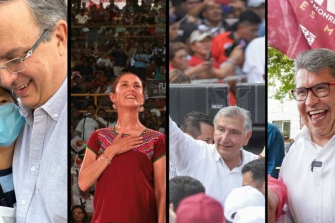 Los aspirantes de Morena estuvieron en Chiapas, Hidalgo, Yucatán y Tabasco