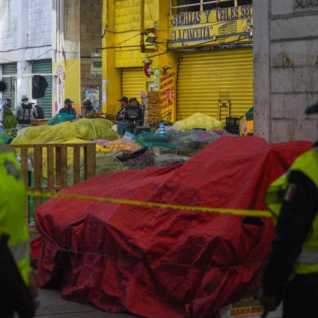 Ataque en Central de Abastos de Toluca