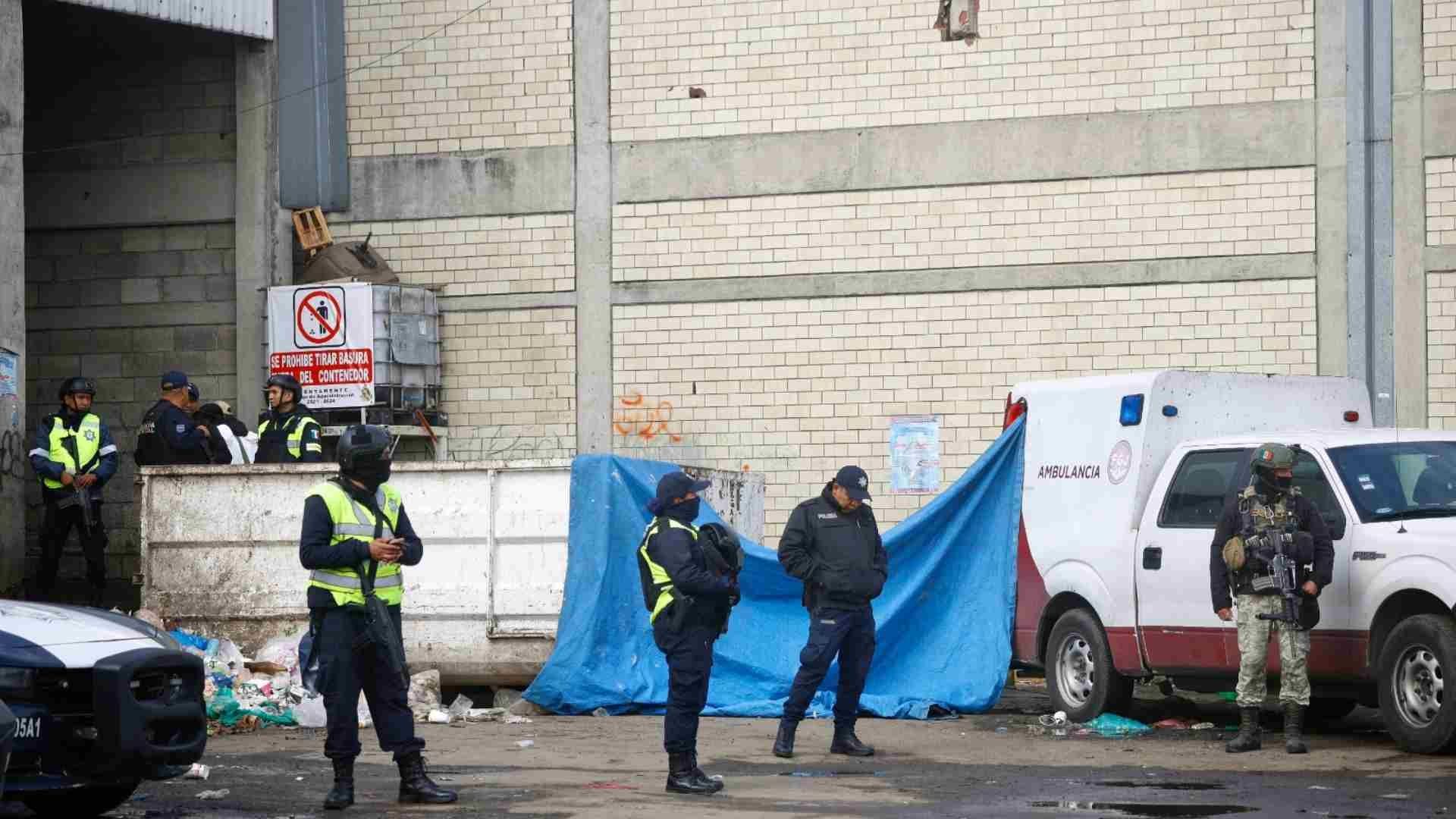 Nueve muertos por Incendio en la Central de Abasto de Toluca