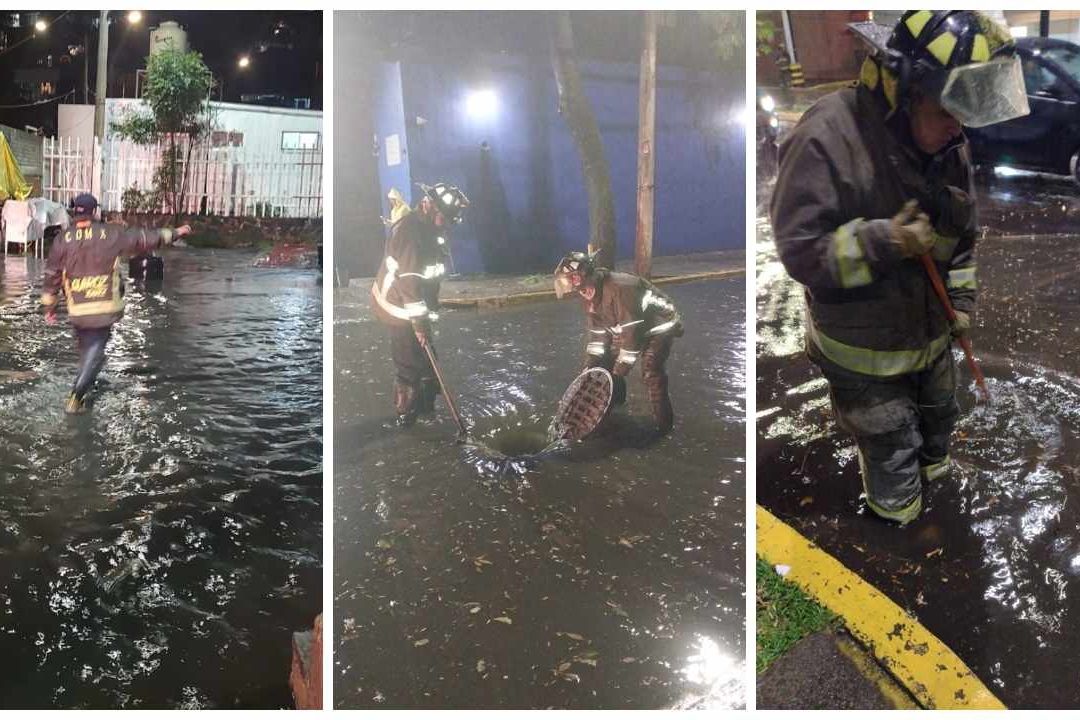 Encharcamientos y Otras Afectaciones por Lluvias en CDMX