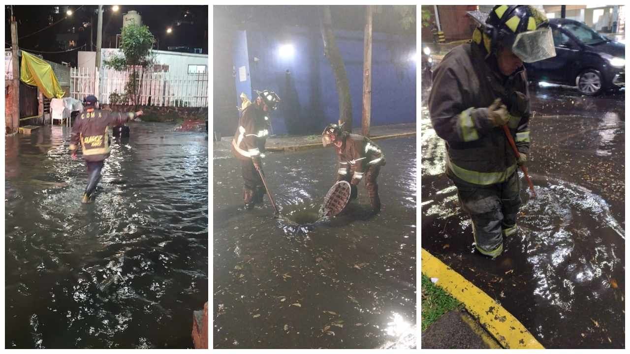 Encharcamientos y Otras Afectaciones por Lluvias en CDMX