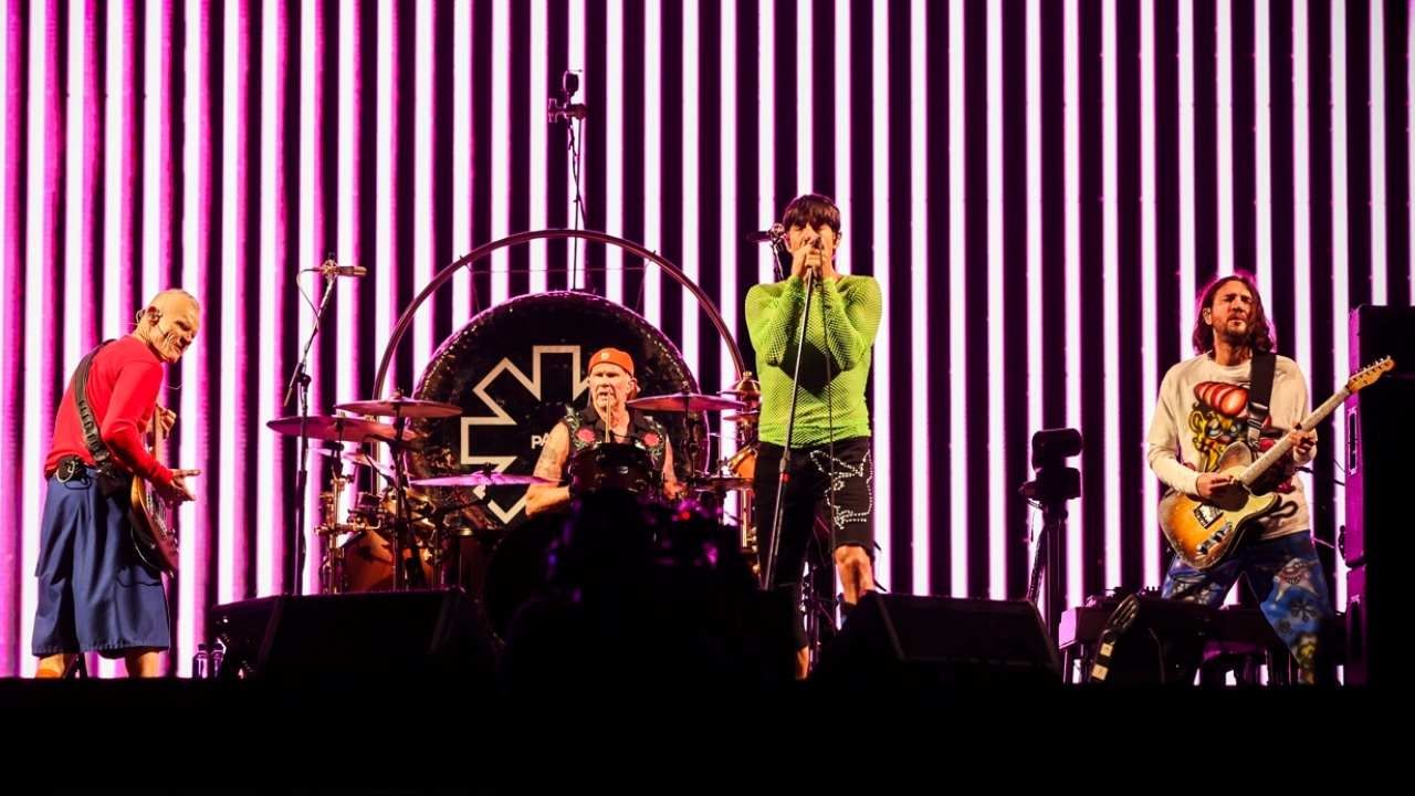 Red Hot Chili Peppers Encabeza el concierto Global Citizen 2023 en Central Park, Nueva York, en contra de la pobreza extrema en el mundo