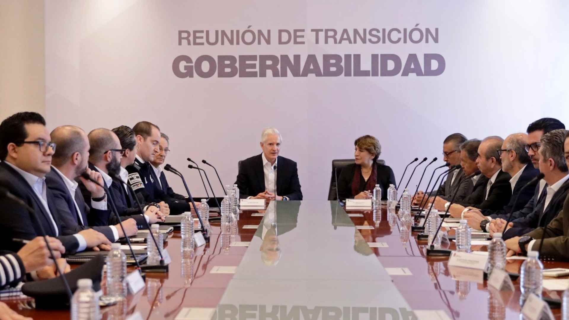 Se Reúnen Delfina Gómez y Alfredo Del Mazo para Delinear la Transición