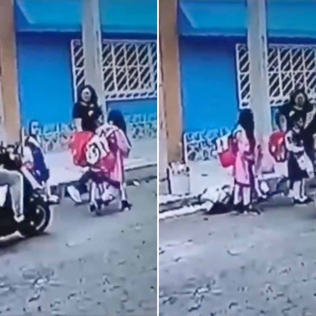 Video: Motociclista Intenta Secuestrar a Niña en Ecatepec