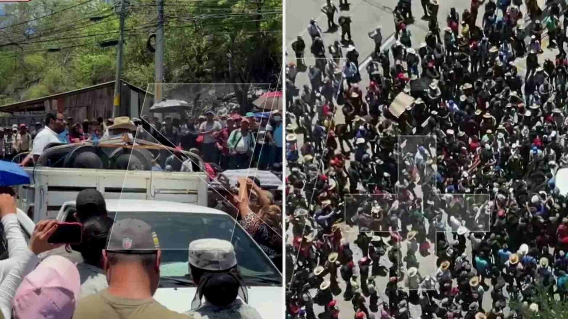 Manifestantes levantan bloqueo en Autopista del Sol y liberan a funcionarios retenidos