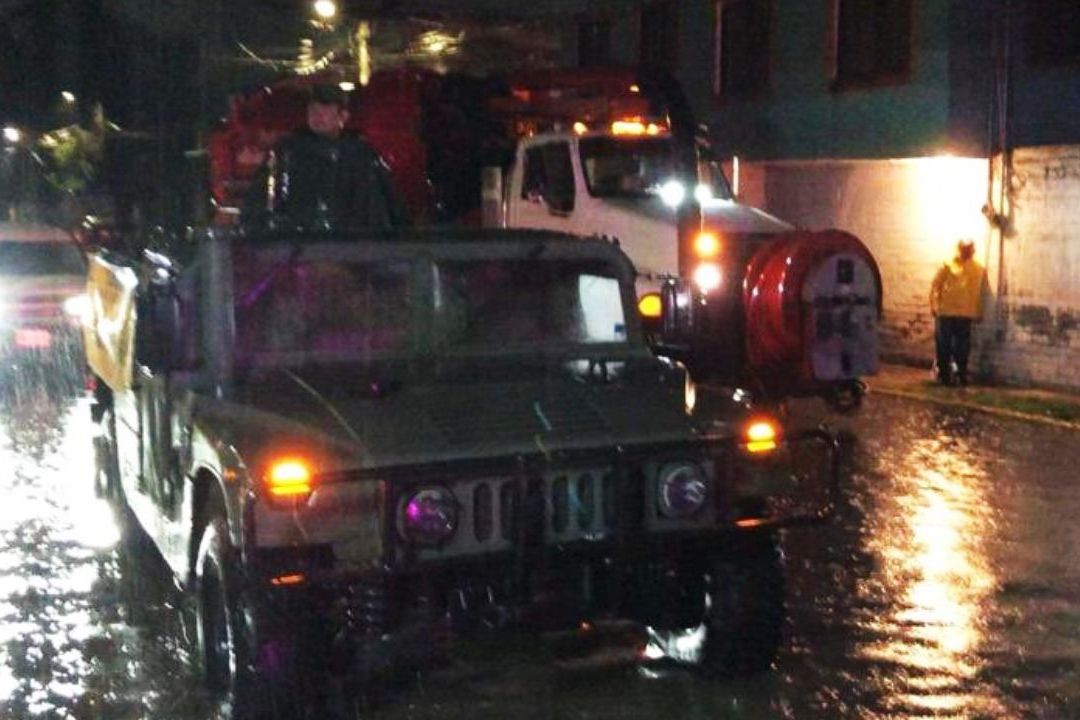Activan Plan de Auxilio en Tecámac por Lluvias e Inundaciones