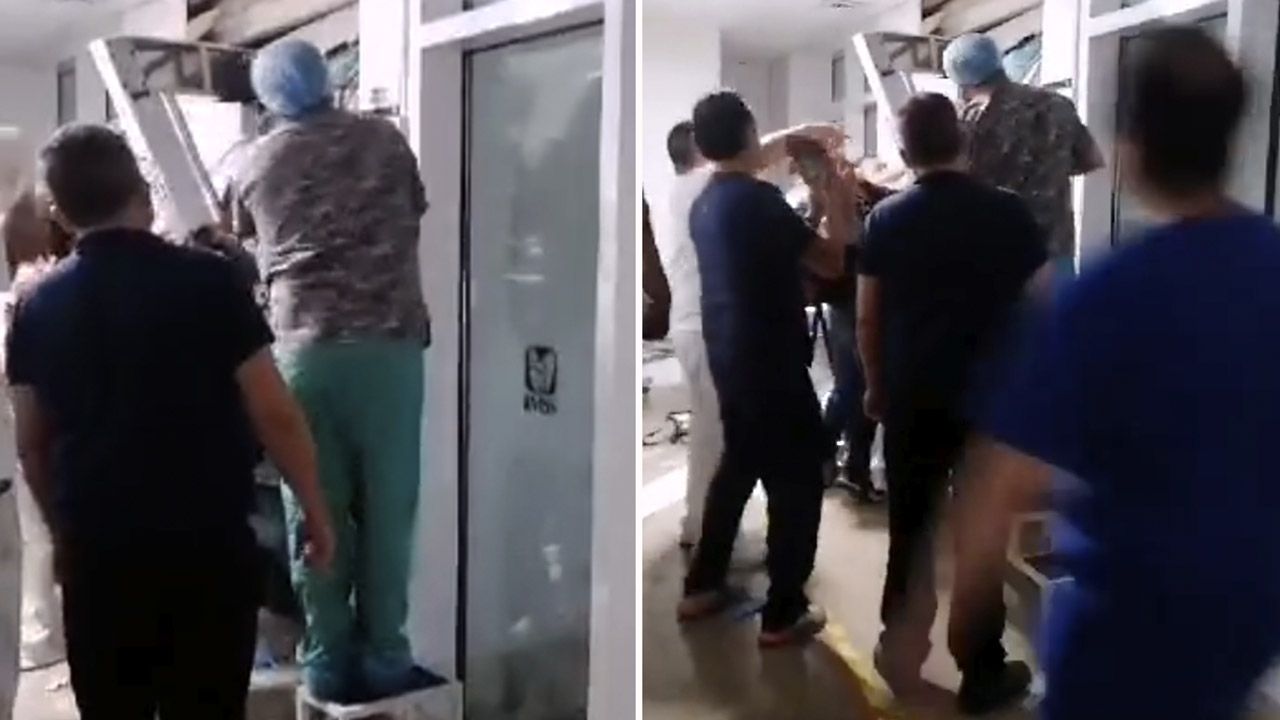 Niña de 6 años muere prensada por elevador en IMSS