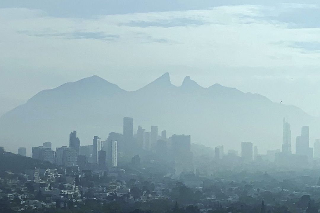Comenzó arribo de polvo del Sahara al estado de Nuevo León
