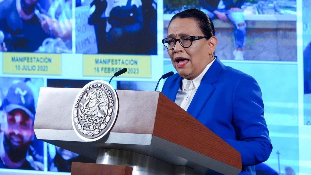 Rosa Icela Rodríguez titular de la SSPC dijo que las manifestaciones en Chilpancingo fueron por la detención de integrantes de Los Ardillos
