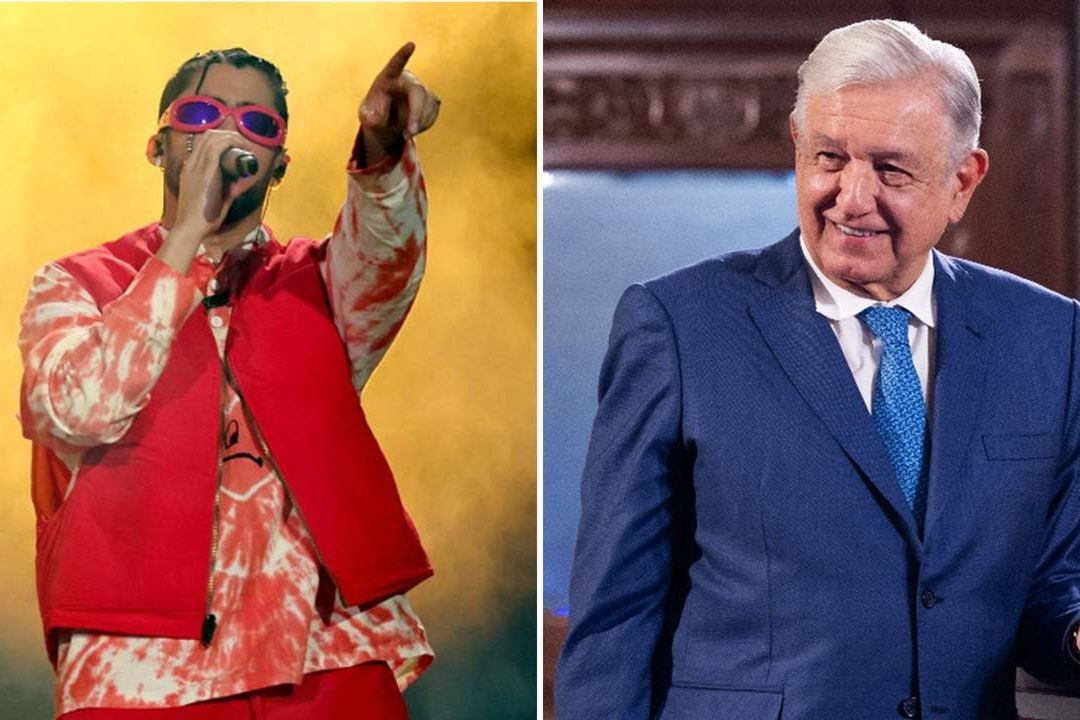 AMLO agradece a Bad Bunny y Grupo Frontera levantar veto por transmisión de ‘Un x100to’