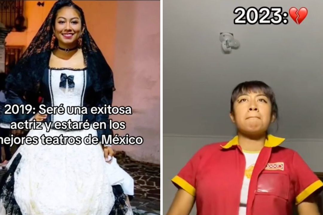 Usuarios de TikTok y redes sociales usan el trend 'Rosa Pastel' para comparar la vida que deseaban y su vida laboral actual