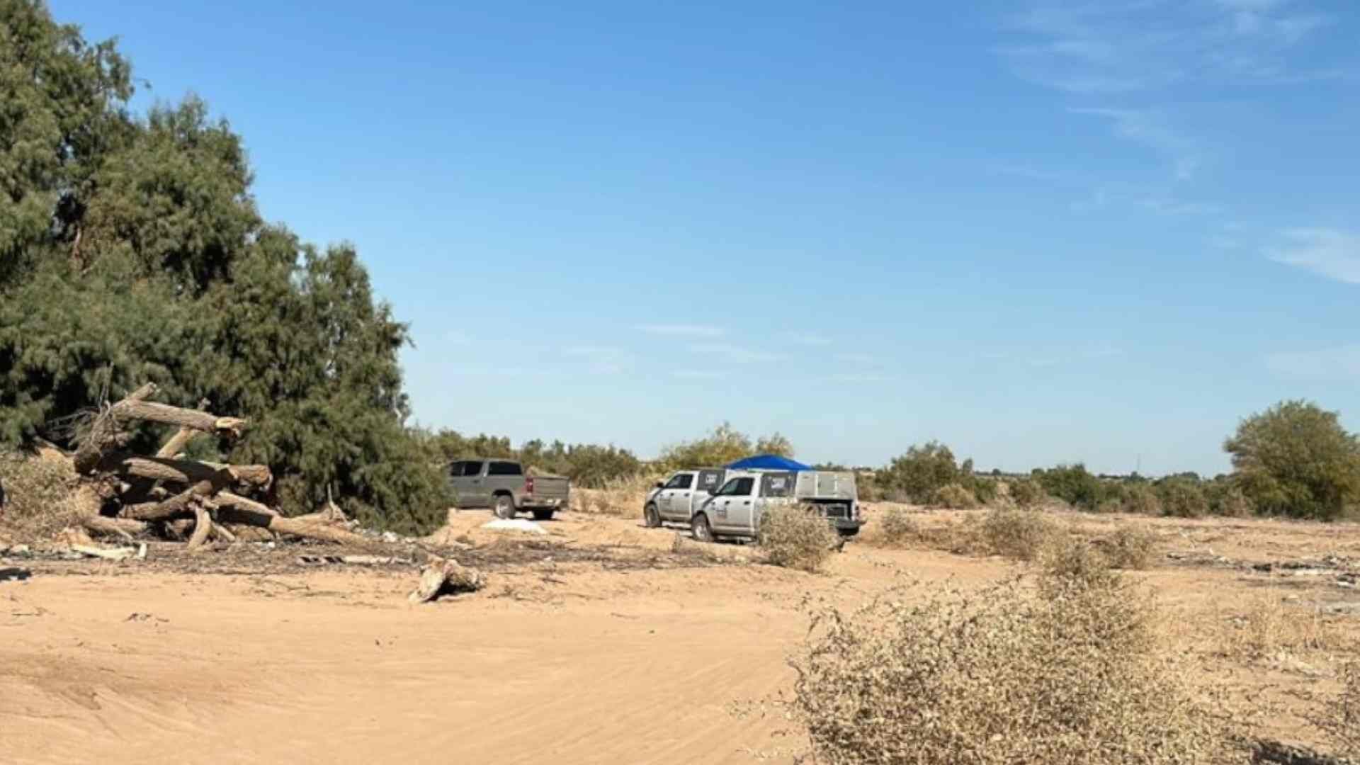 Localizan fosa clandestina en límites de Baja California y Sonora