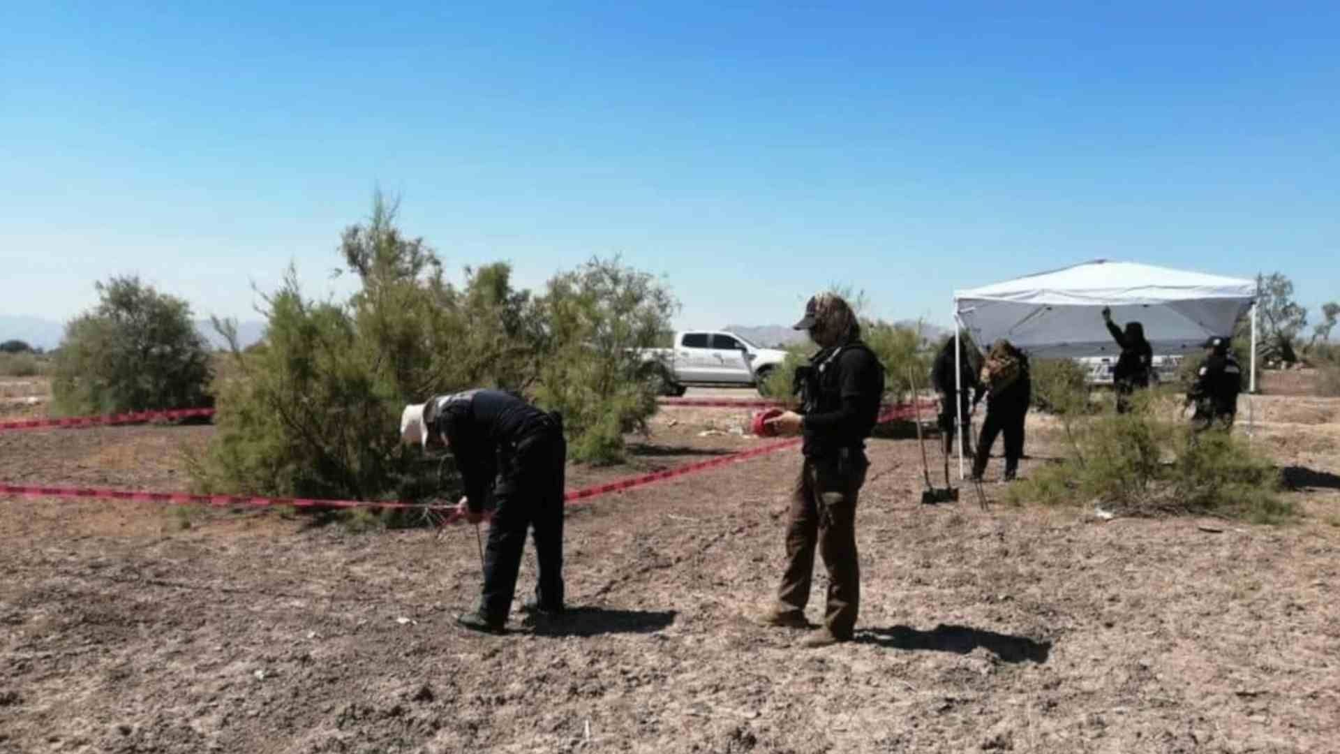 Con pruebas rápidas identificarán cuerpos localizados en fosa clandestina en Mexicali, BC