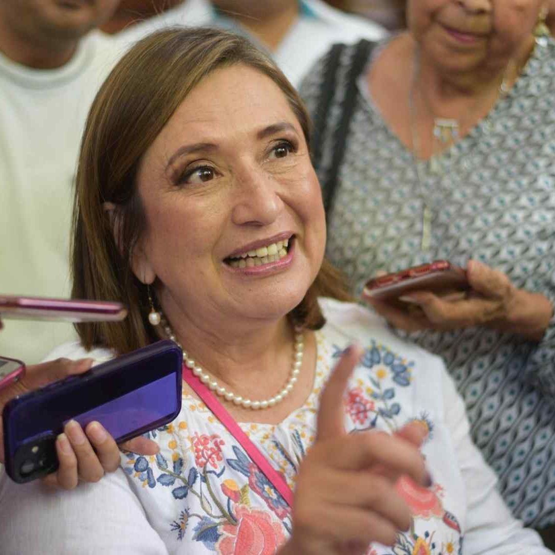 Xóchitl Gálvez visitó Xalapa