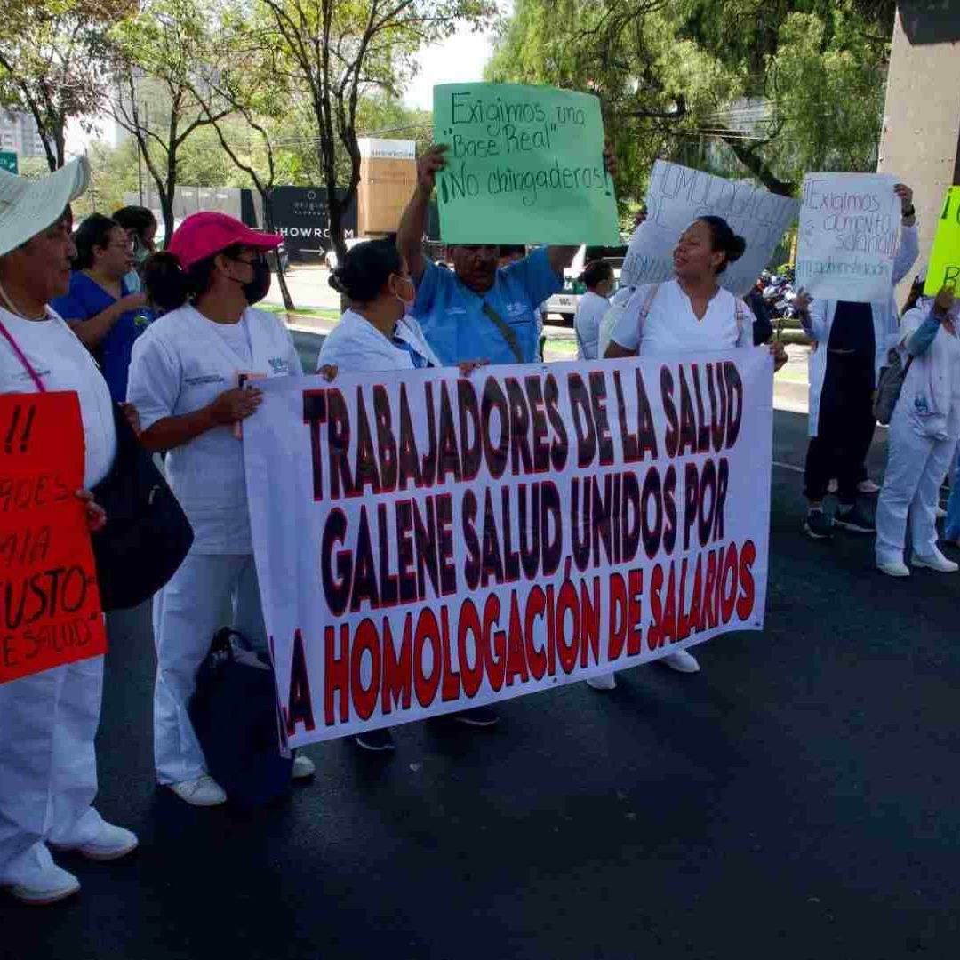 En junio pasado personal de salud protestó por falta de claridad en su paso a IMSS-Bienestar