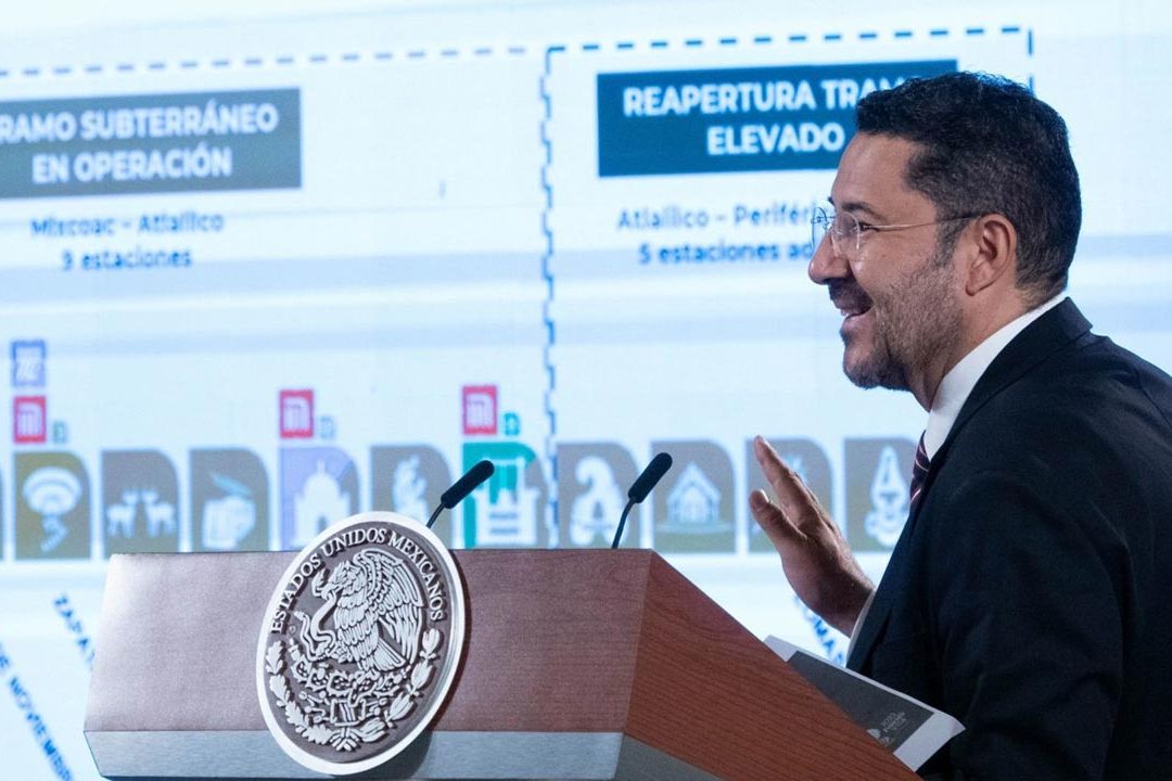 Línea 12 del Metro operará totalmente en diciembre de 2023, anuncia Batres