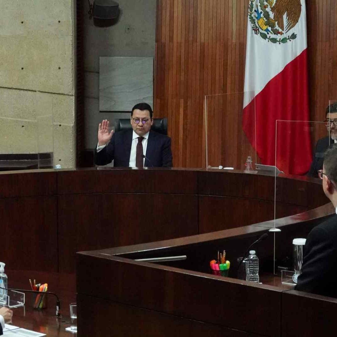 Sesión del Tribunal Electoral el pasado 27 de abril