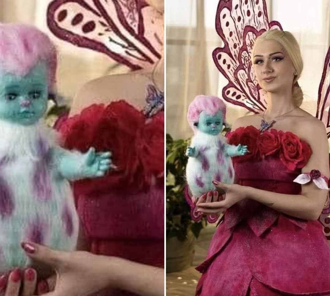 Disfrazan a Niño Dios como Bibble, Personaje de Barbie