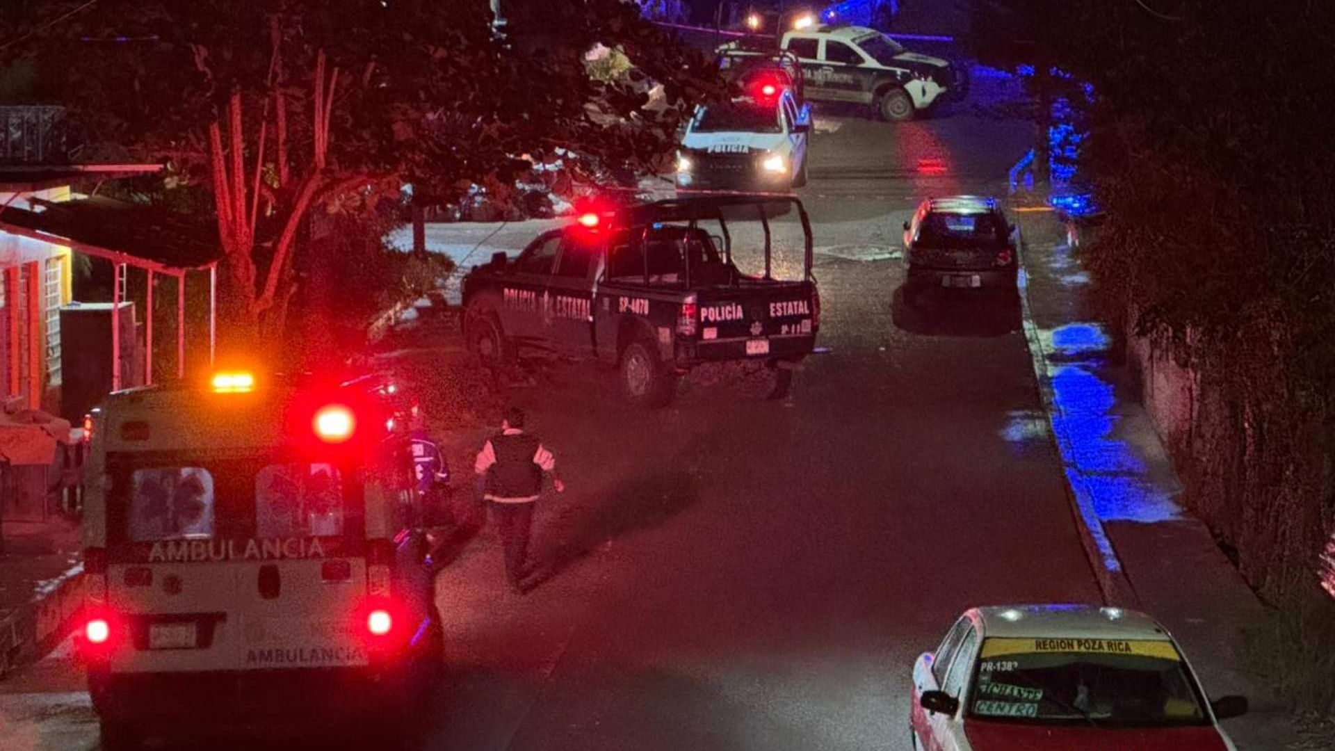 Hombre Lesionado tras Ataque Armado en Colonia Arroyo del Maíz en Poza Rica Veracruz