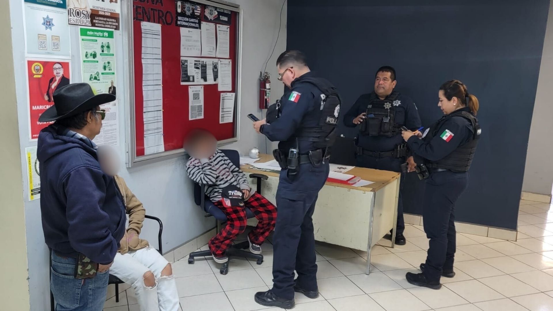 Rescatan a dos menores de Oaxaca perdidas en Tijuana