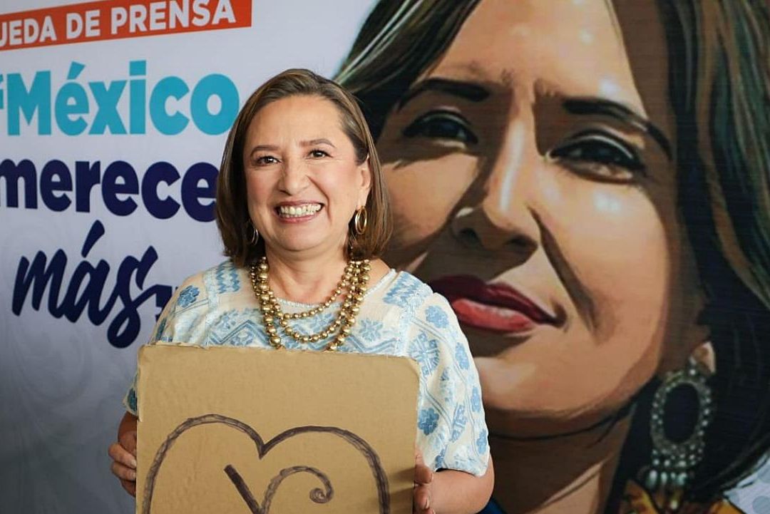 Gálvez dic que está lista para debatir con cualquiera de las 'corcholatas'