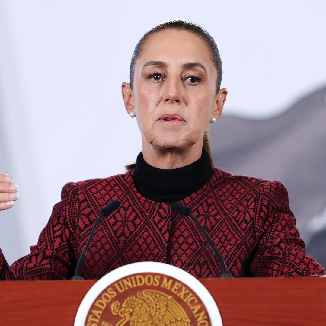 La presidenta Claudia Sheinbaum