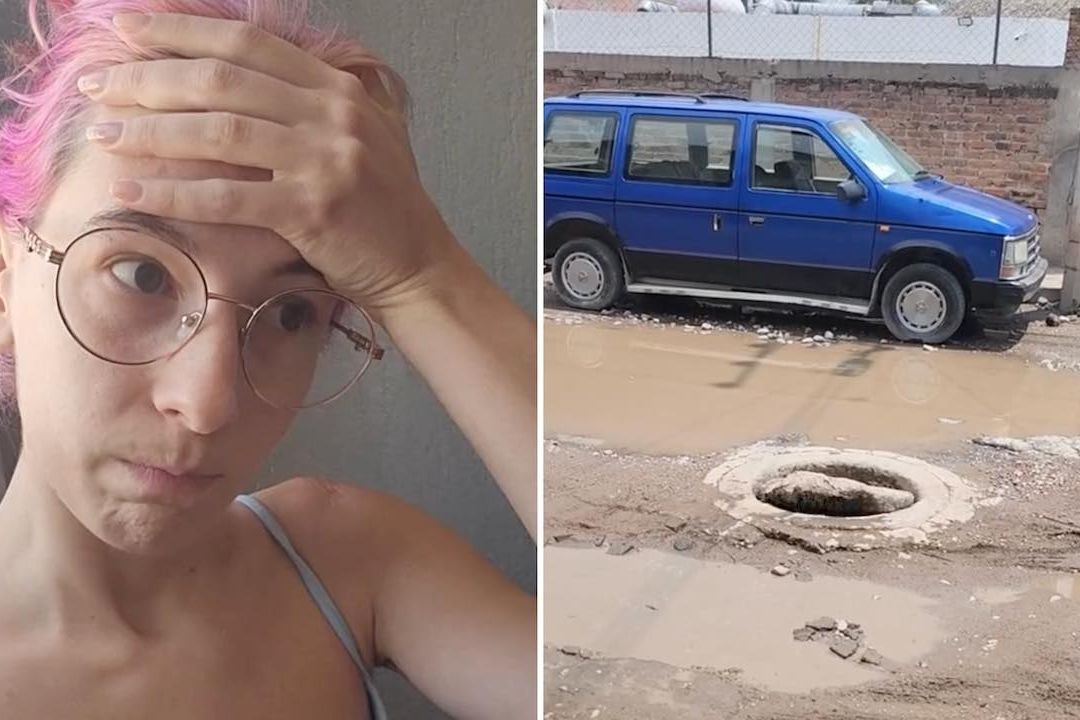 Francesa dice que en San Luis Potosí lavan ropa con agua sucia