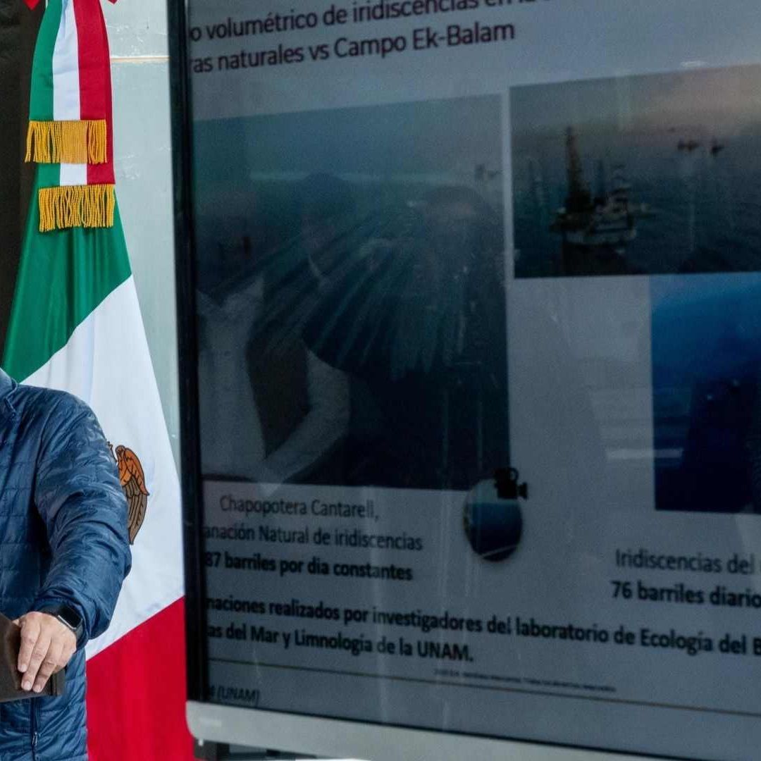 Derrame de Pemex: Mancha en Sonda de Campeche es por Chapopoteras