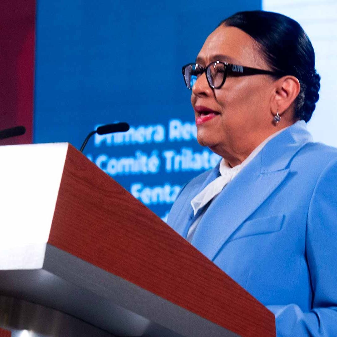 México y EUA acuerdan detección electrónica de armas de fuego incautadas a criminales, dice Rosa Icela Rodríguez
