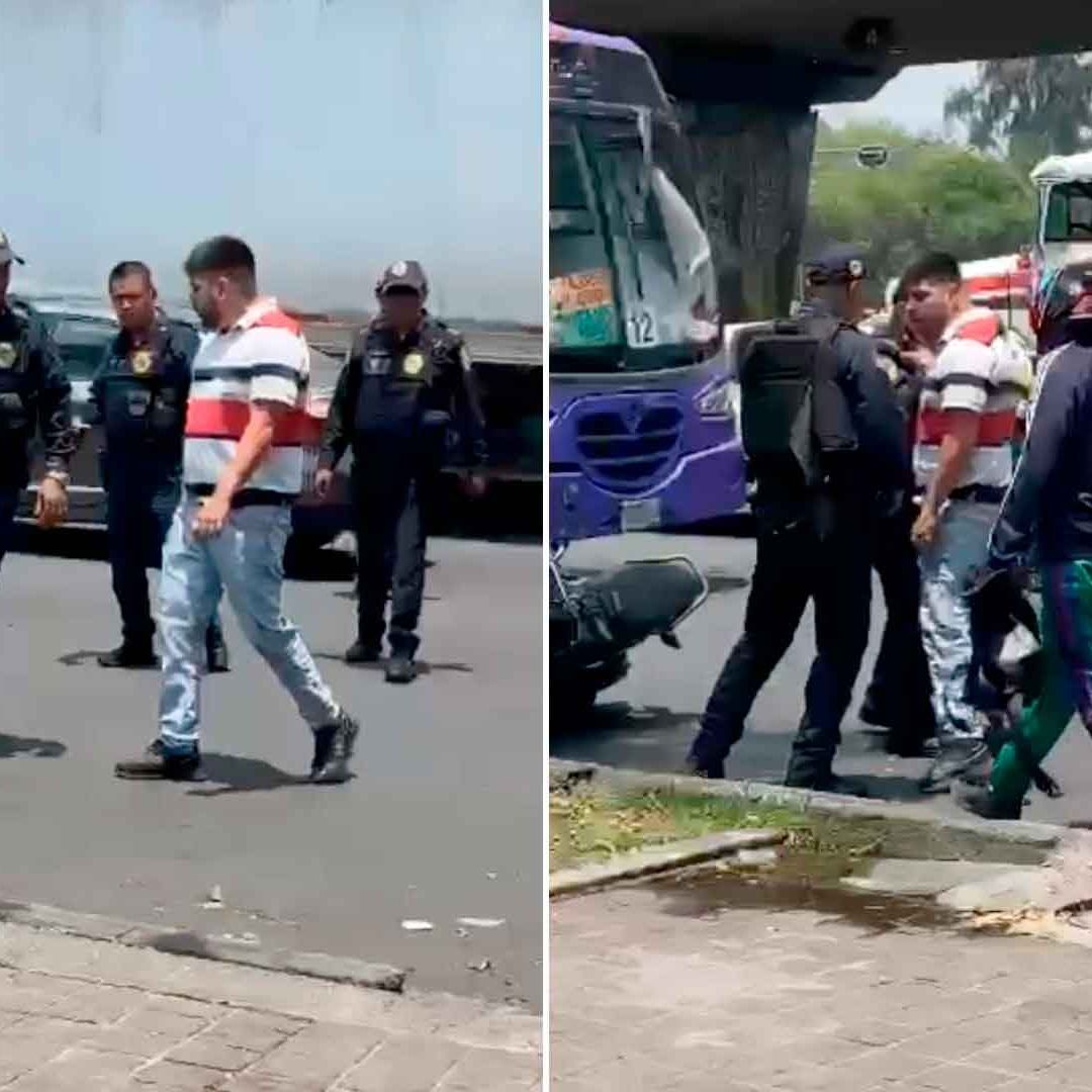 Motociclista Se Enfrenta a 7 Policías Para No Pagar Multa en CDMX