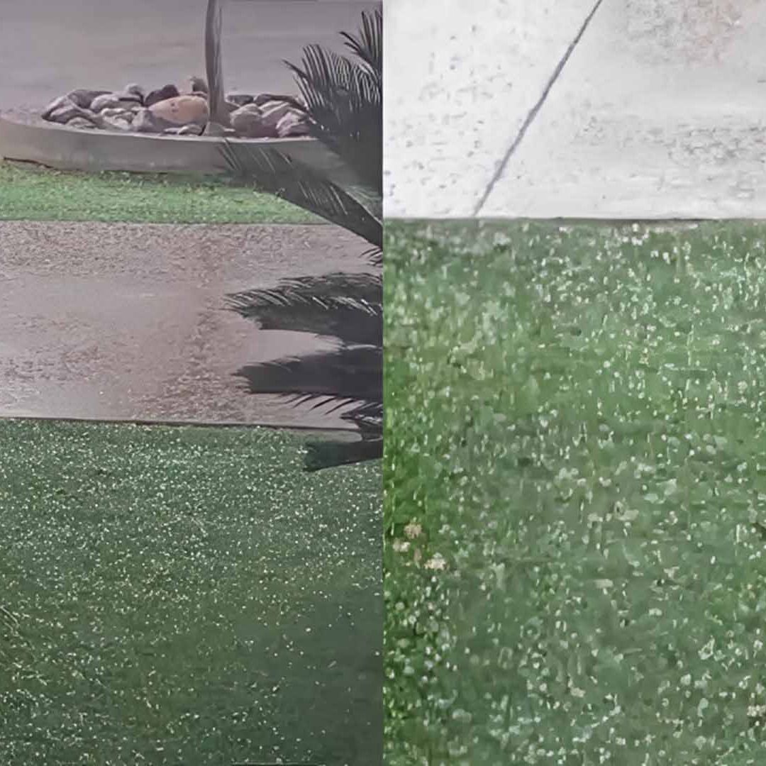 Caída de Granizo Sorprende a La Laguna por Frente Frío 27