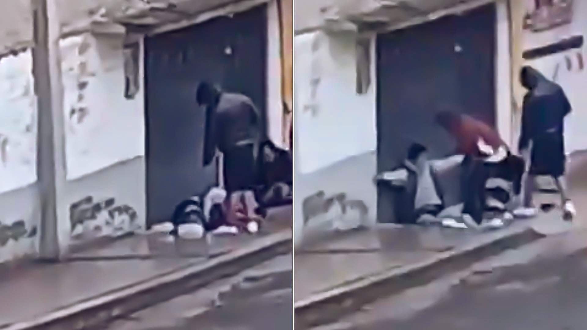 Sujetos Asaltan a Jóvenes y les roban ropa y tenis en Ecatepec