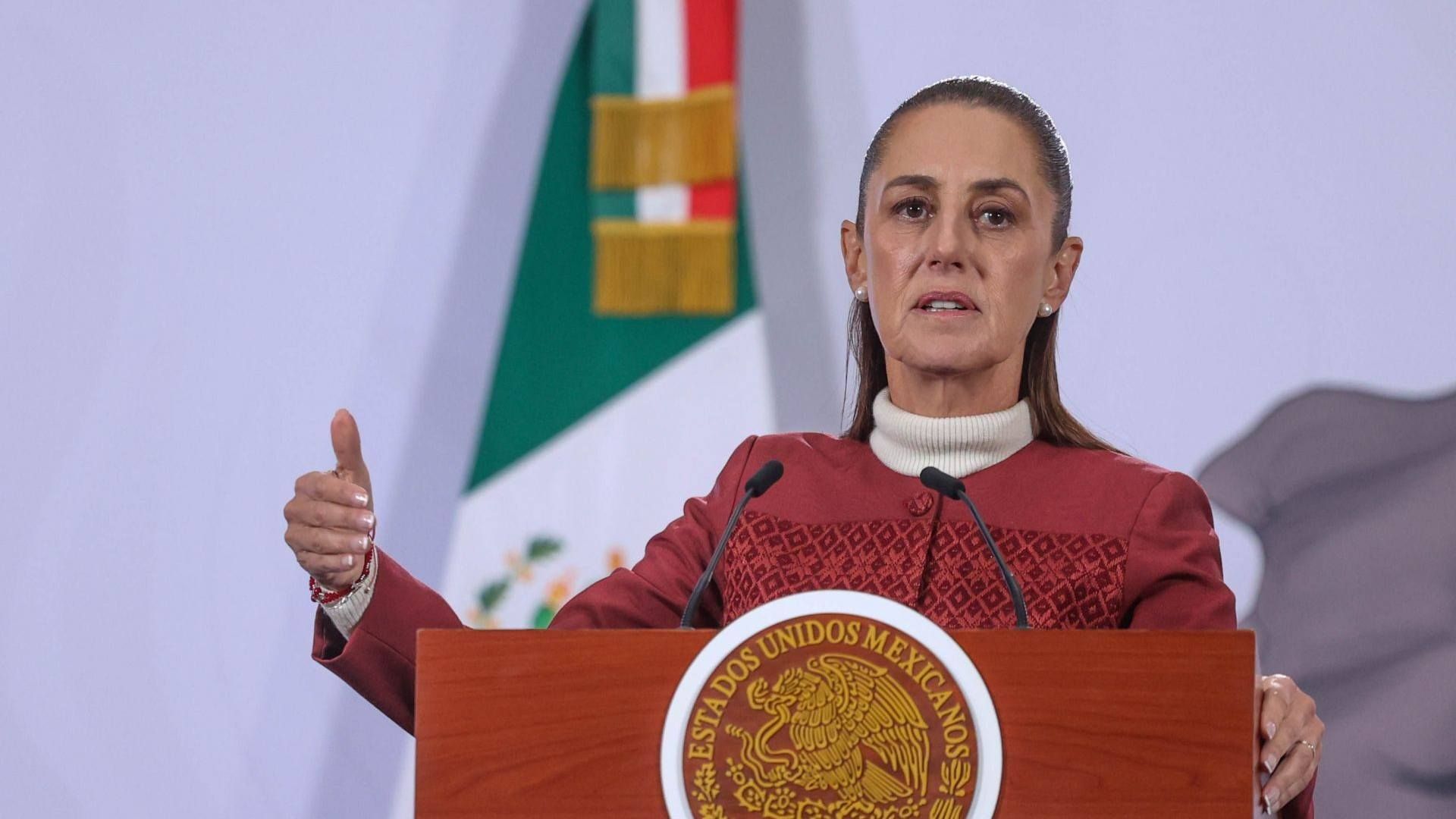 La presidenta Claudia Sheinbaum Pardo