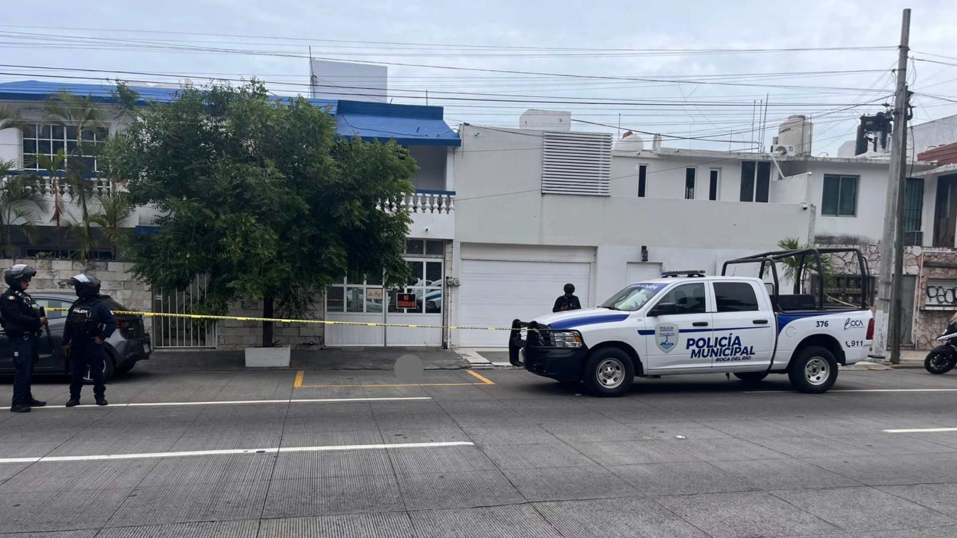 Hallan Feto Frente Instalaciones del C5i en Boca del Río Veracruz