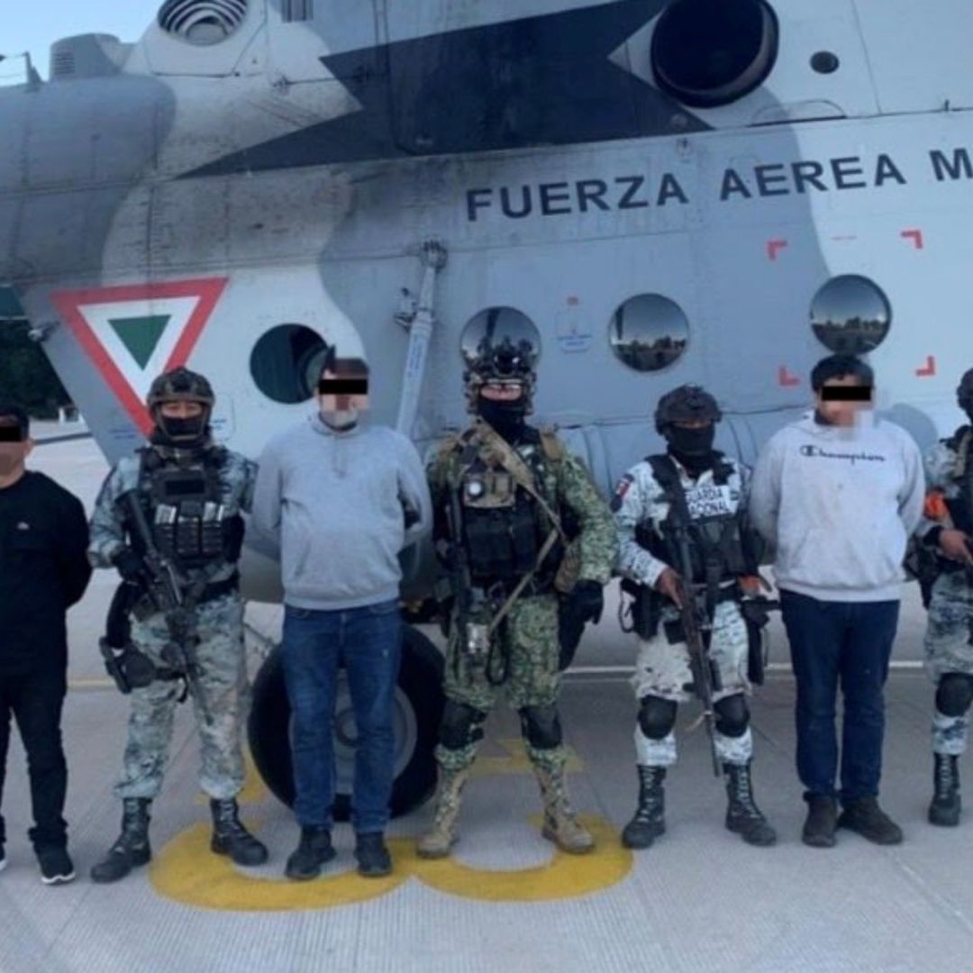 Iván Valerio ‘N’ fue detenido en Badiraguato, Sinaloa