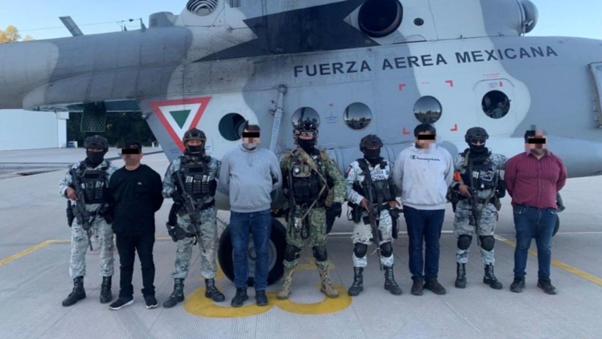 Iván Valerio ‘N’ fue detenido en Badiraguato, Sinaloa