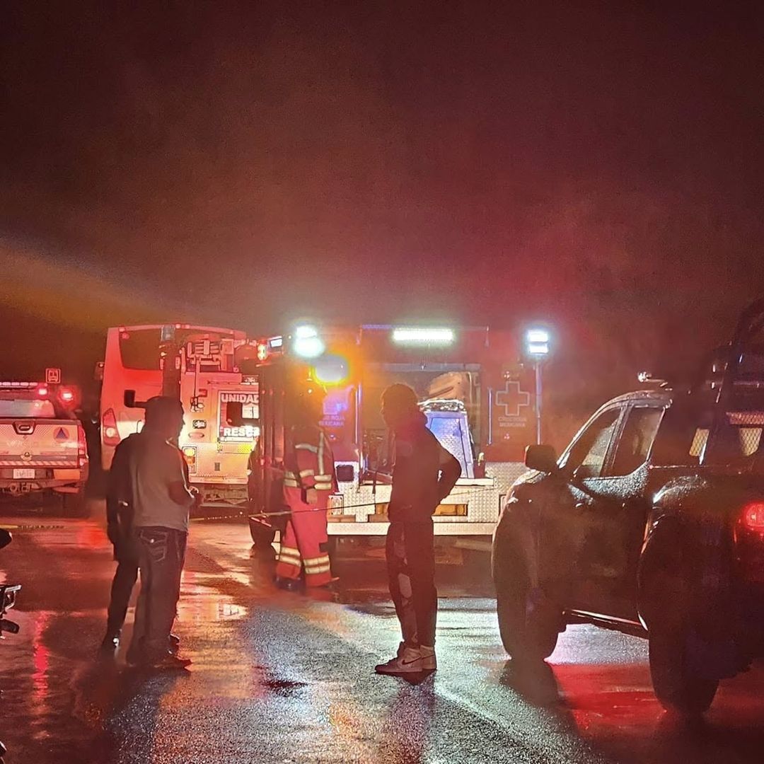 Albañil Muerto y Cinco Heridos es el Saldo de un Accidente en la Carretera Salvatierra - Celaya. Foto: N+