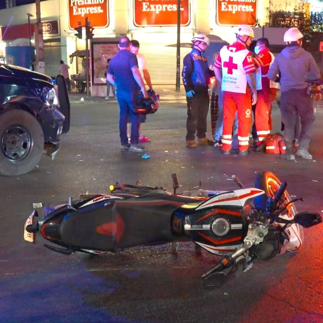 Accidente de moto